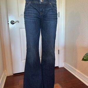 Hudson Jeans Dark Blue Flare Leg Denim